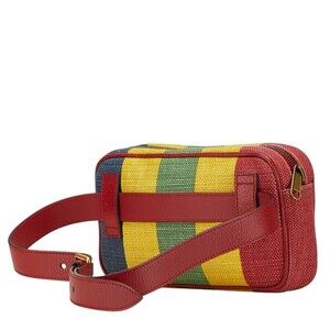 Gucci Canvas Leather Baiadera Waist Multicolor Bag